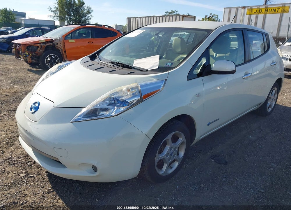 2012 NISSAN LEAF VIN: JN1AZ0CPXCT020636