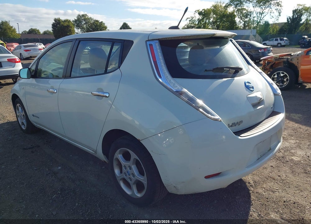 2012 NISSAN LEAF VIN: JN1AZ0CPXCT020636