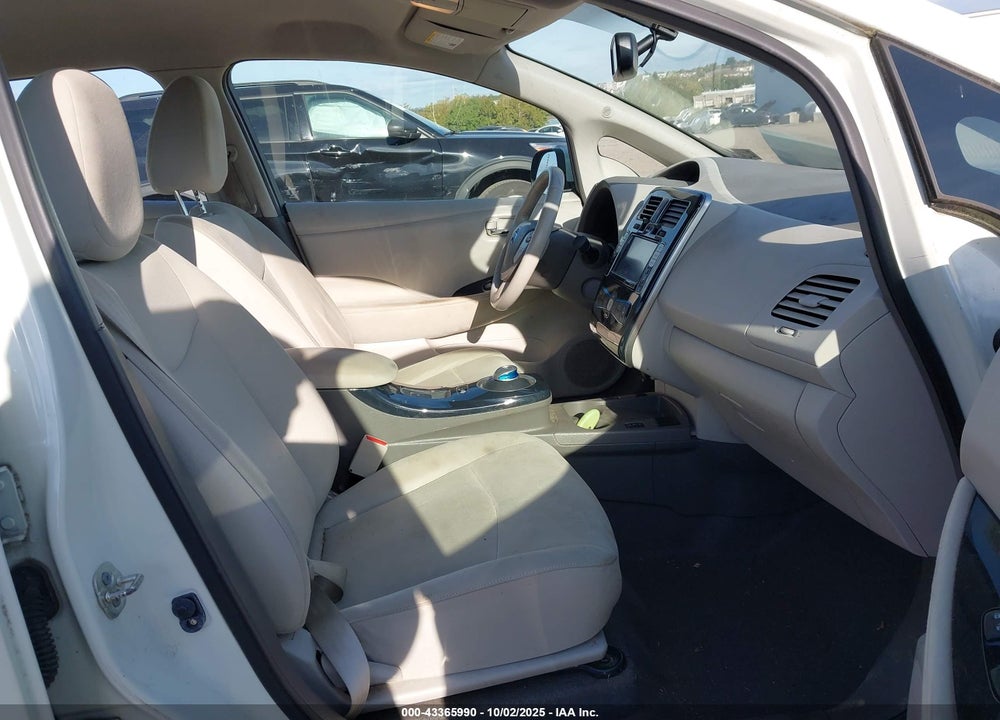 2012 NISSAN LEAF VIN: JN1AZ0CPXCT020636