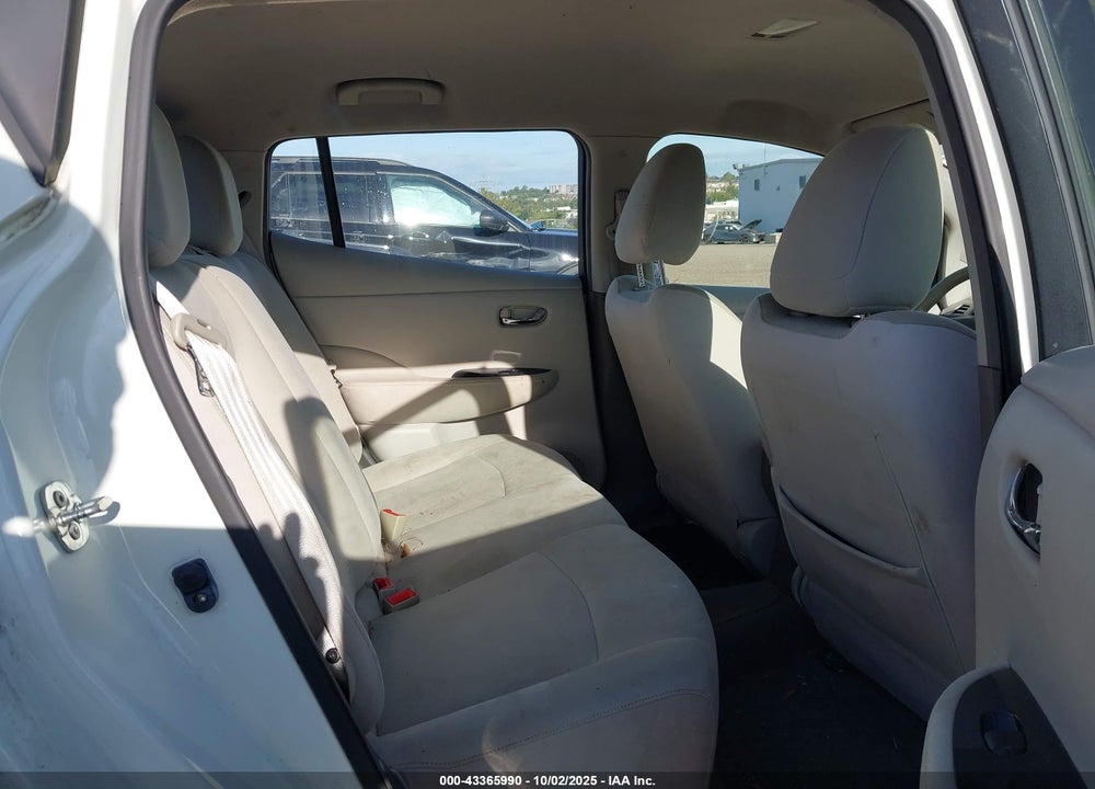 2012 NISSAN LEAF VIN: JN1AZ0CPXCT020636