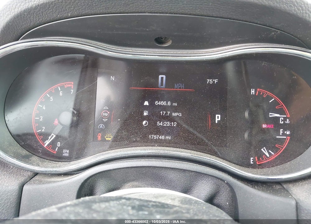 2017 DODGE DURANGO VIN: 1C4RDHDG3HC748365