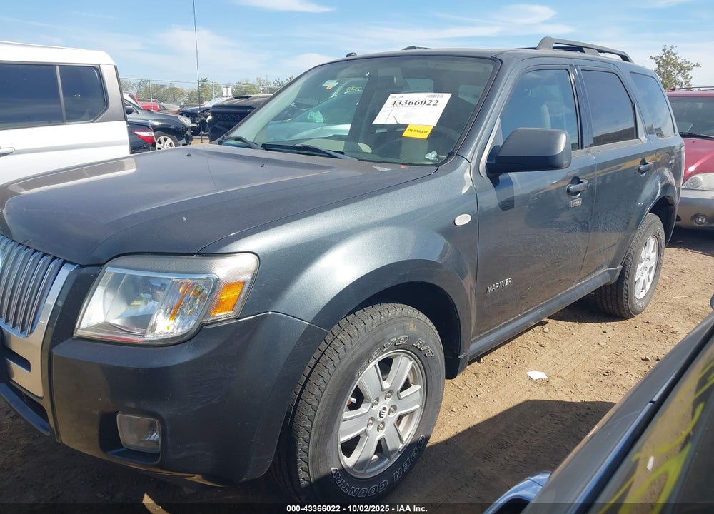 2008 MERCURY MARINER V6 VIN: 4M2CU91108KJ42825