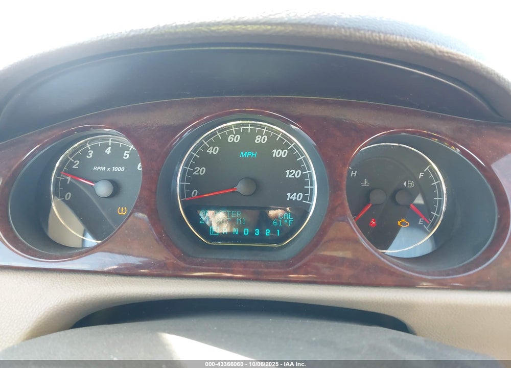 2007 BUICK LUCERNE VIN: 1G4HD57247U187320