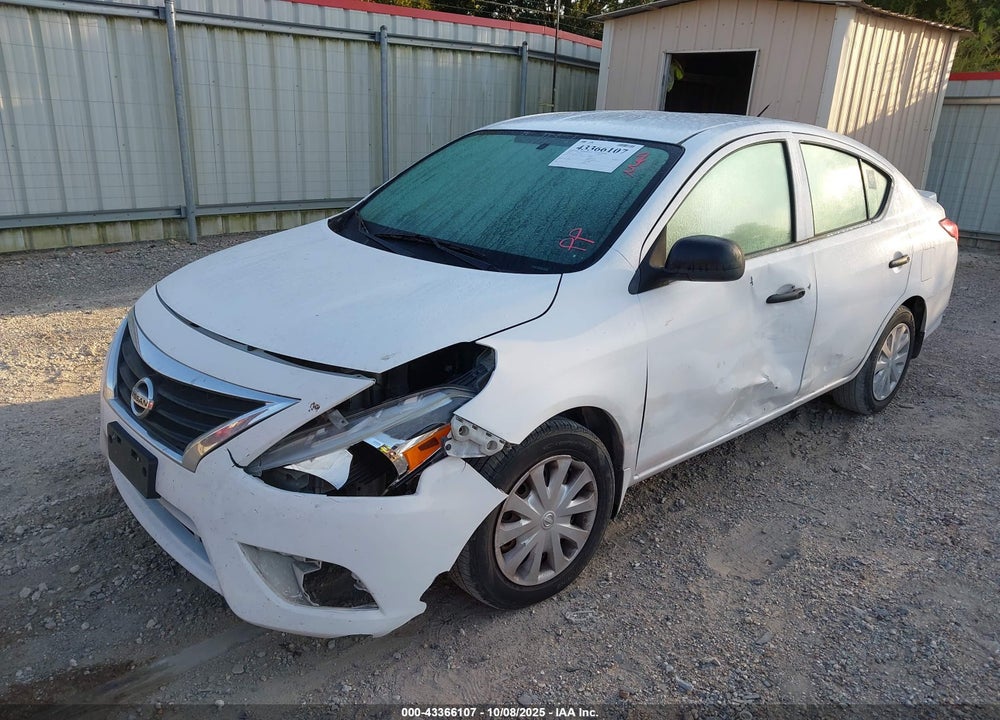 2015 NISSAN VERSA 1.6 S+ VIN: 3N1CN7AP6FL952678
