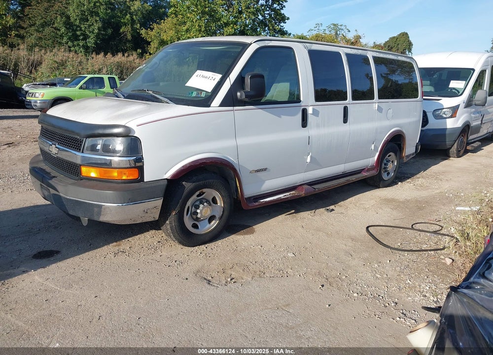 2004 CHEVROLET EXPRESS VIN: 1GAGG25U341215429