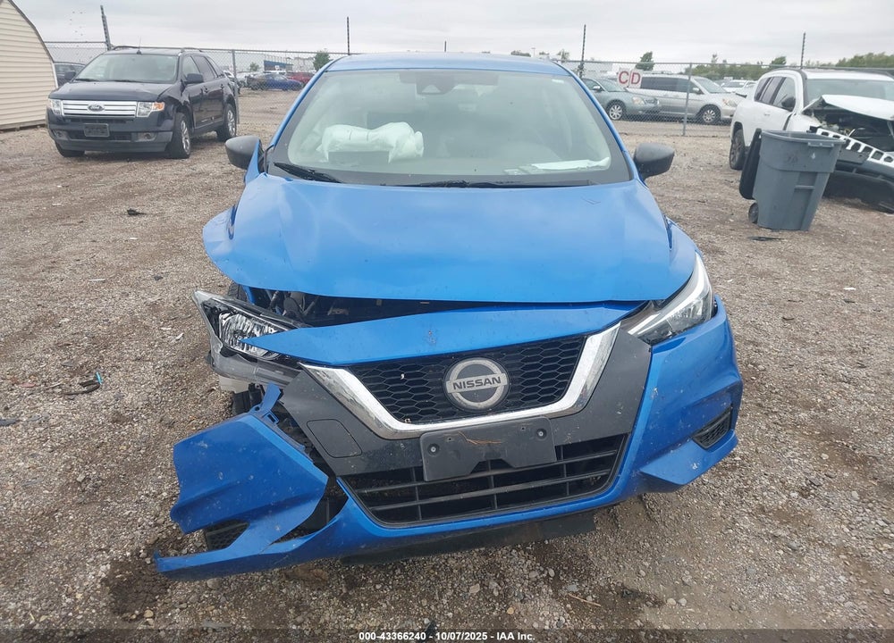 2020 NISSAN VERSA S 5-SPEED MANUAL TRANSMISSION VIN: 3N1CN8BVXLL865722