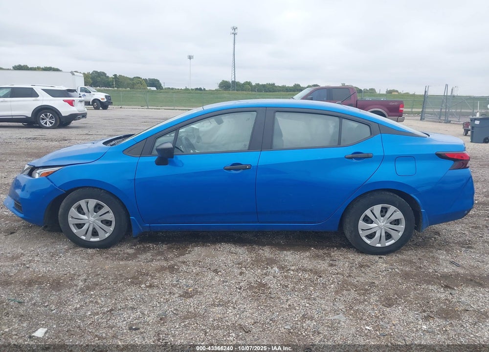 2020 NISSAN VERSA S 5-SPEED MANUAL TRANSMISSION VIN: 3N1CN8BVXLL865722