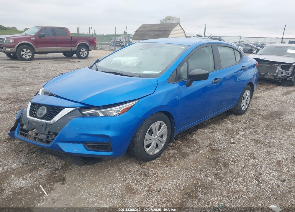 2020 NISSAN VERSA S 5-SPEED MANUAL TRANSMISSION VIN: 3N1CN8BVXLL865722