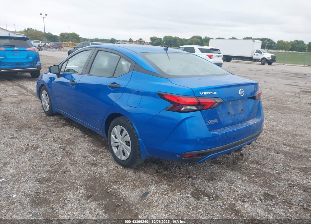 2020 NISSAN VERSA S 5-SPEED MANUAL TRANSMISSION VIN: 3N1CN8BVXLL865722