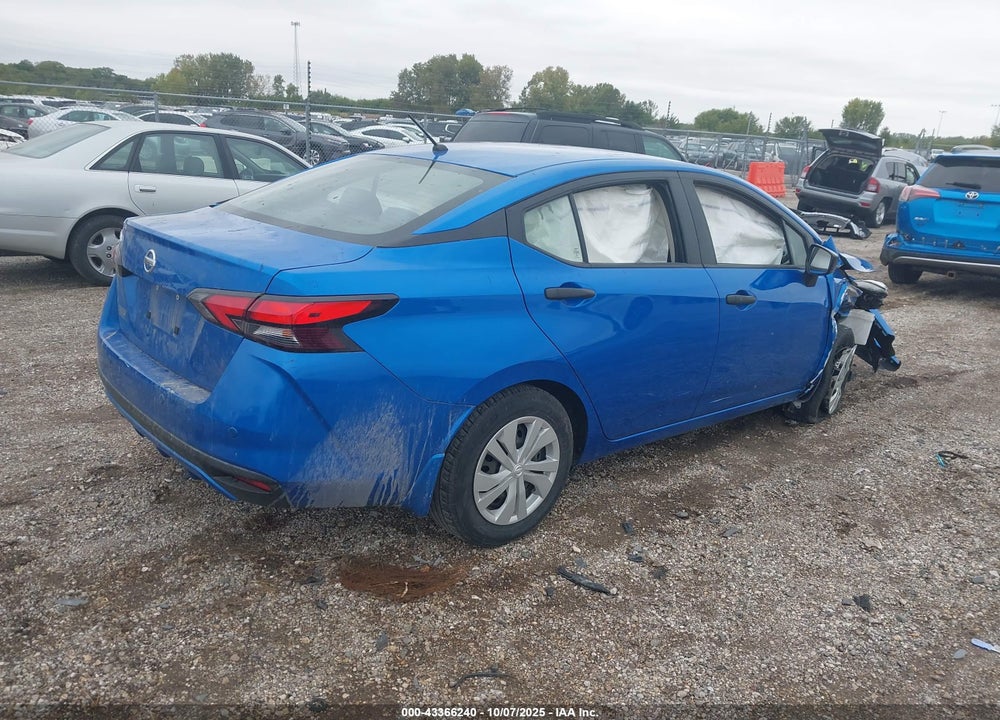 2020 NISSAN VERSA S 5-SPEED MANUAL TRANSMISSION VIN: 3N1CN8BVXLL865722