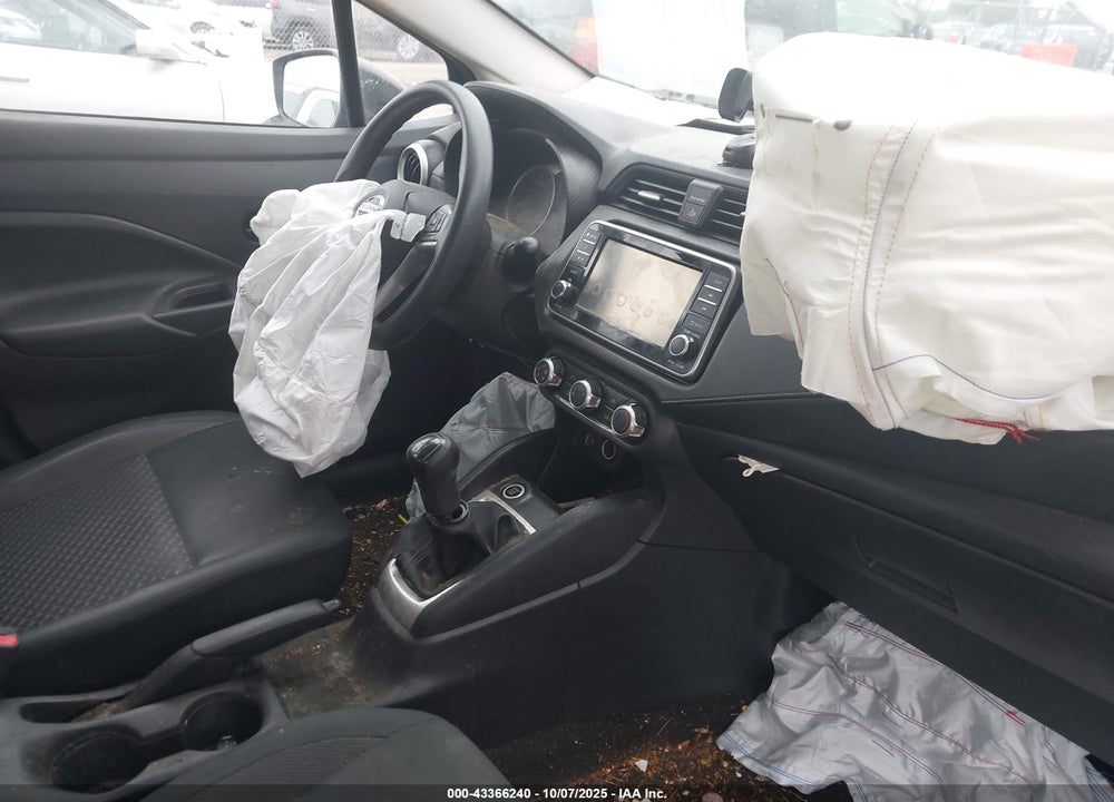2020 NISSAN VERSA S 5-SPEED MANUAL TRANSMISSION VIN: 3N1CN8BVXLL865722