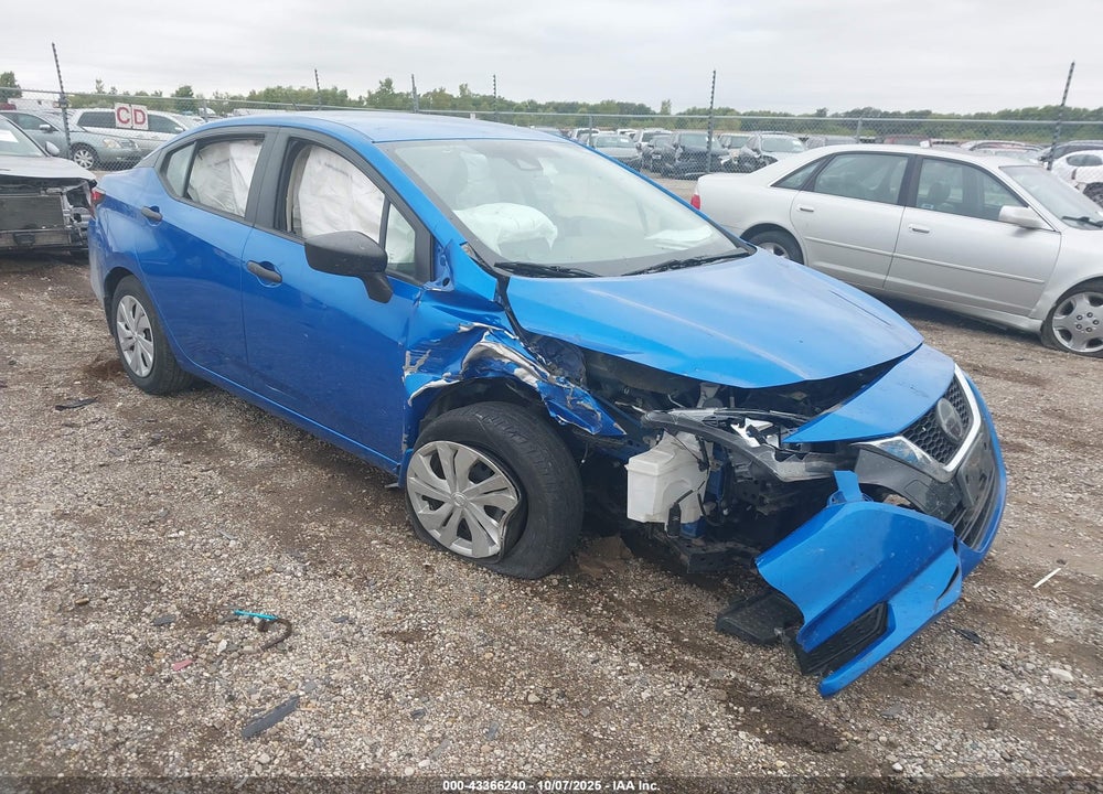 2020 NISSAN VERSA S 5-SPEED MANUAL TRANSMISSION VIN: 3N1CN8BVXLL865722