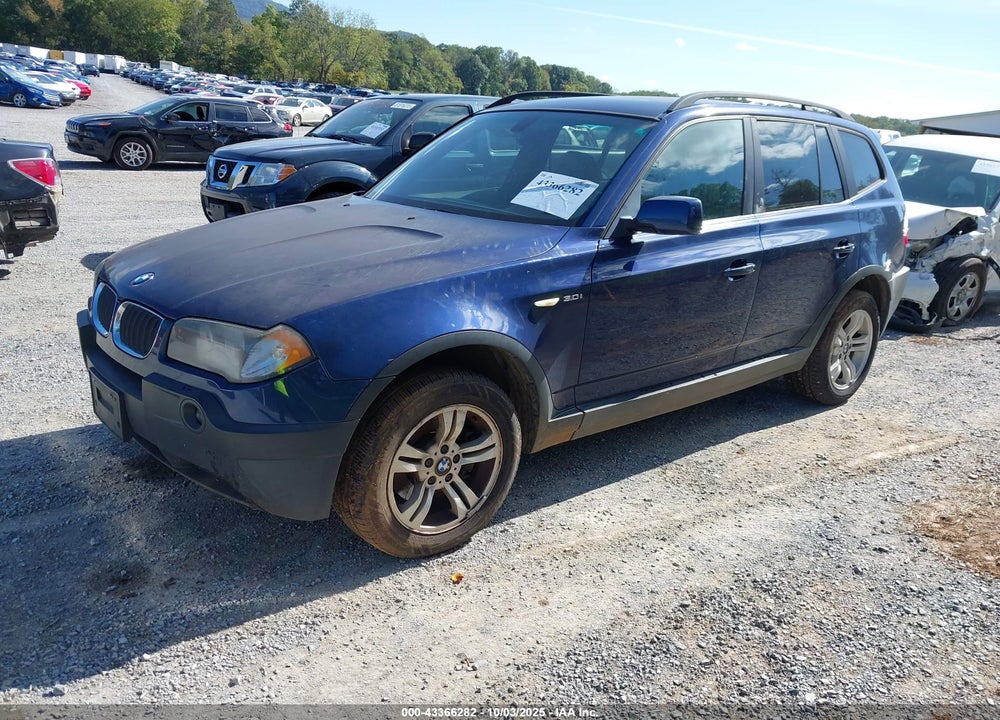 2005 BMW X3 3.0I VIN: WBXPA93485WD06632