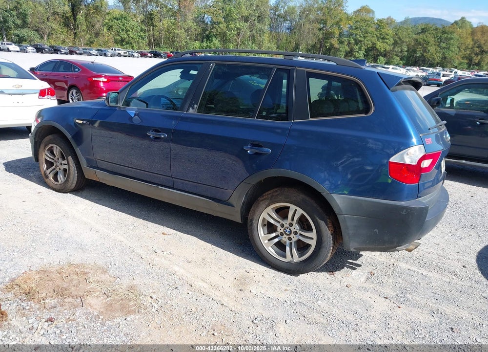 2005 BMW X3 3.0I VIN: WBXPA93485WD06632