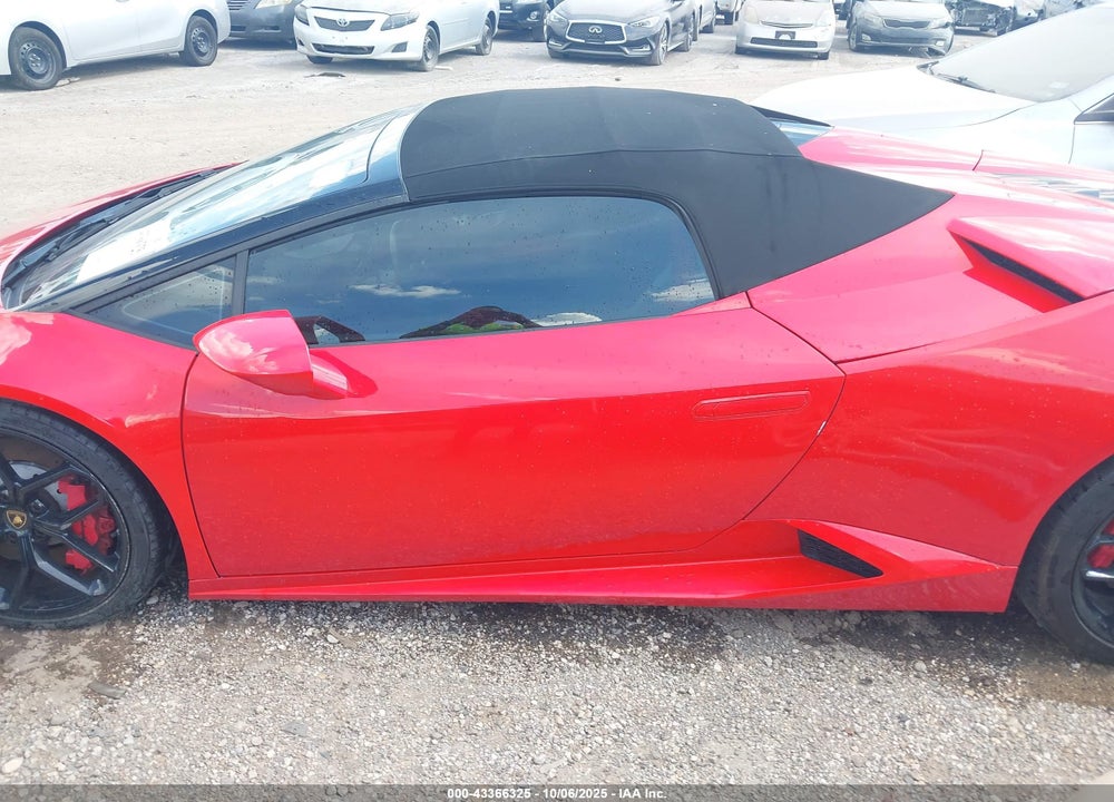 2018 LAMBORGHINI HURACAN VIN: ZHWUR2ZF7JLA10206
