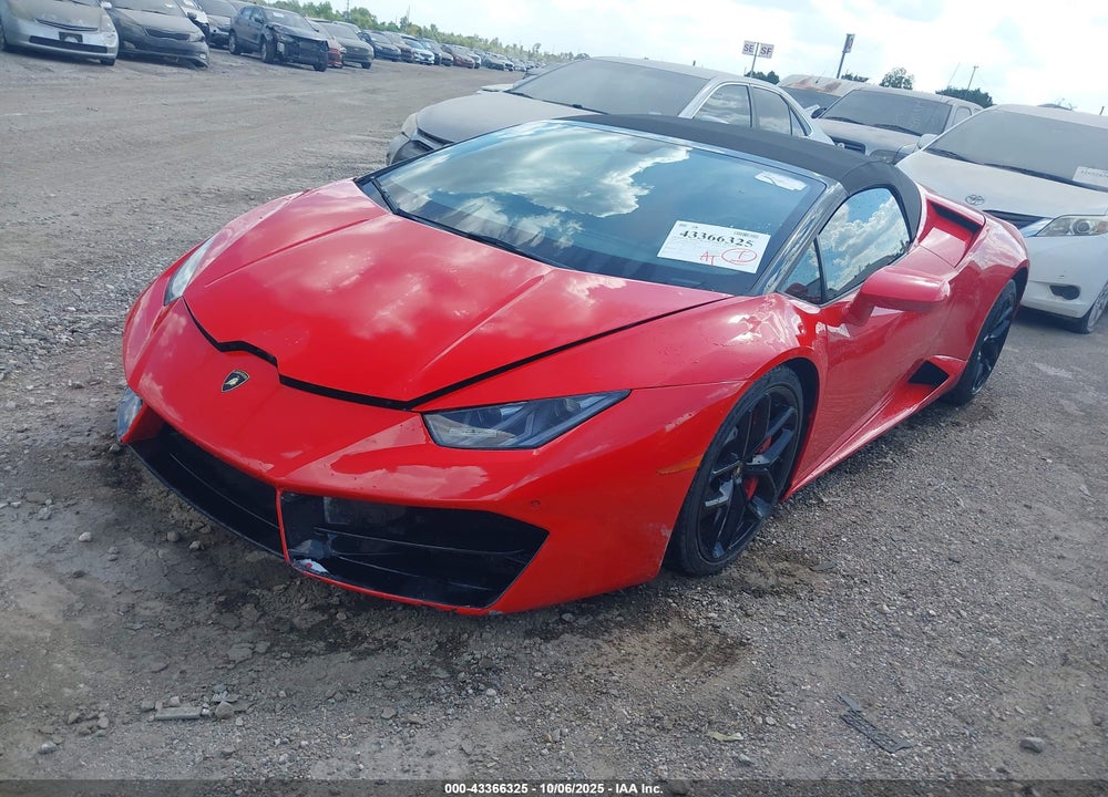 2018 LAMBORGHINI HURACAN VIN: ZHWUR2ZF7JLA10206