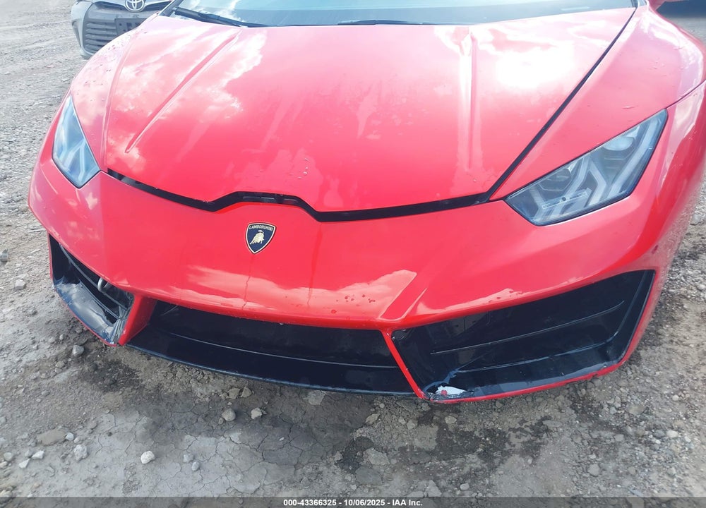 2018 LAMBORGHINI HURACAN VIN: ZHWUR2ZF7JLA10206