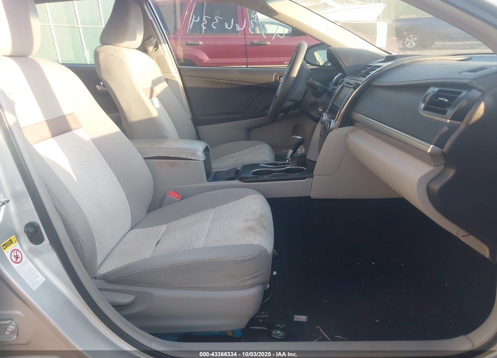2012 TOYOTA CAMRY LE VIN: 4T1BF1FK8CU004070