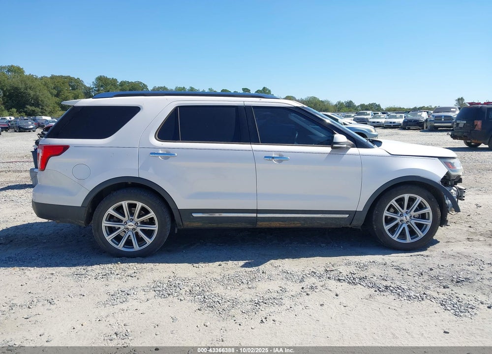 2017 FORD EXPLORER LIMITED VIN: 1FM5K8F87HGC38972