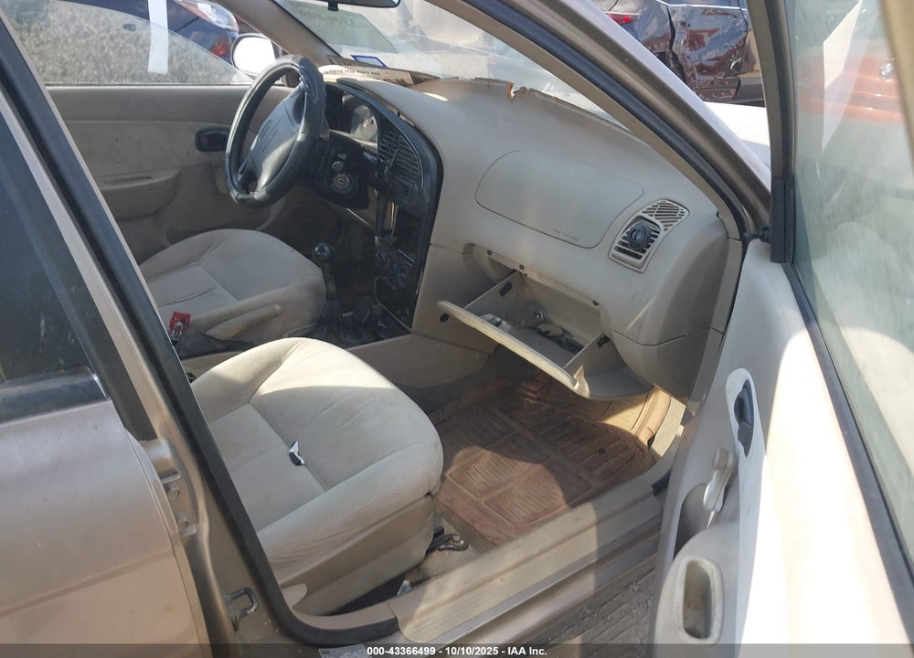 2003 KIA SPECTRA VIN: KNAFB121335297723