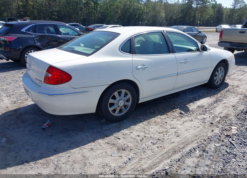 2008 BUICK LACROSSE VIN: 2G4WD582381134482