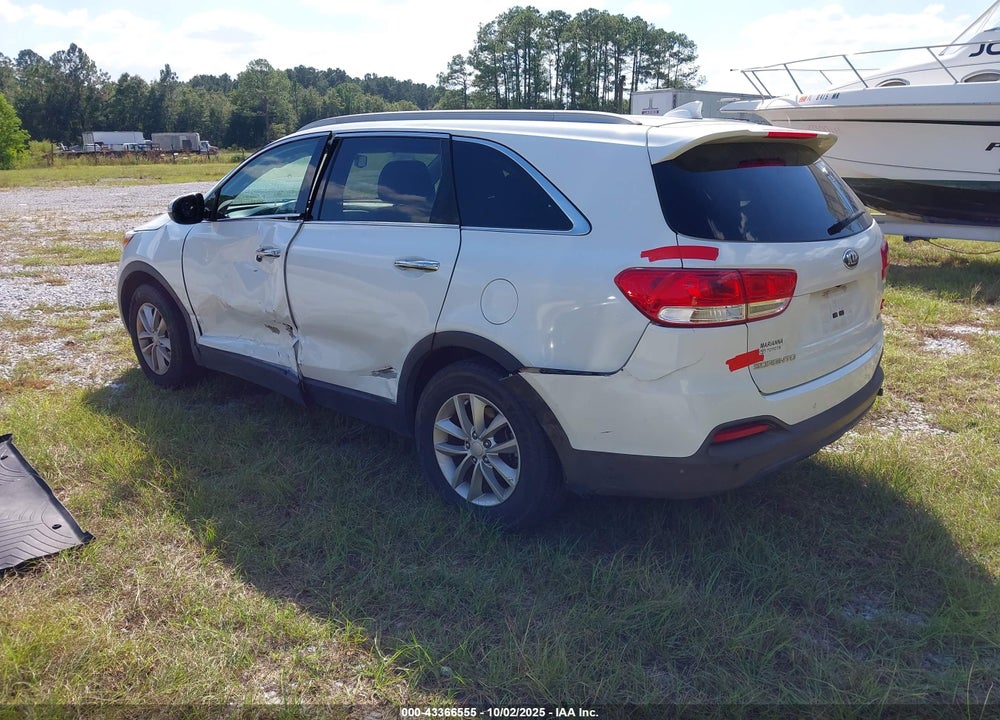 2016 KIA SORENTO 2.4L LX VIN: 5XYPG4A38GG089573