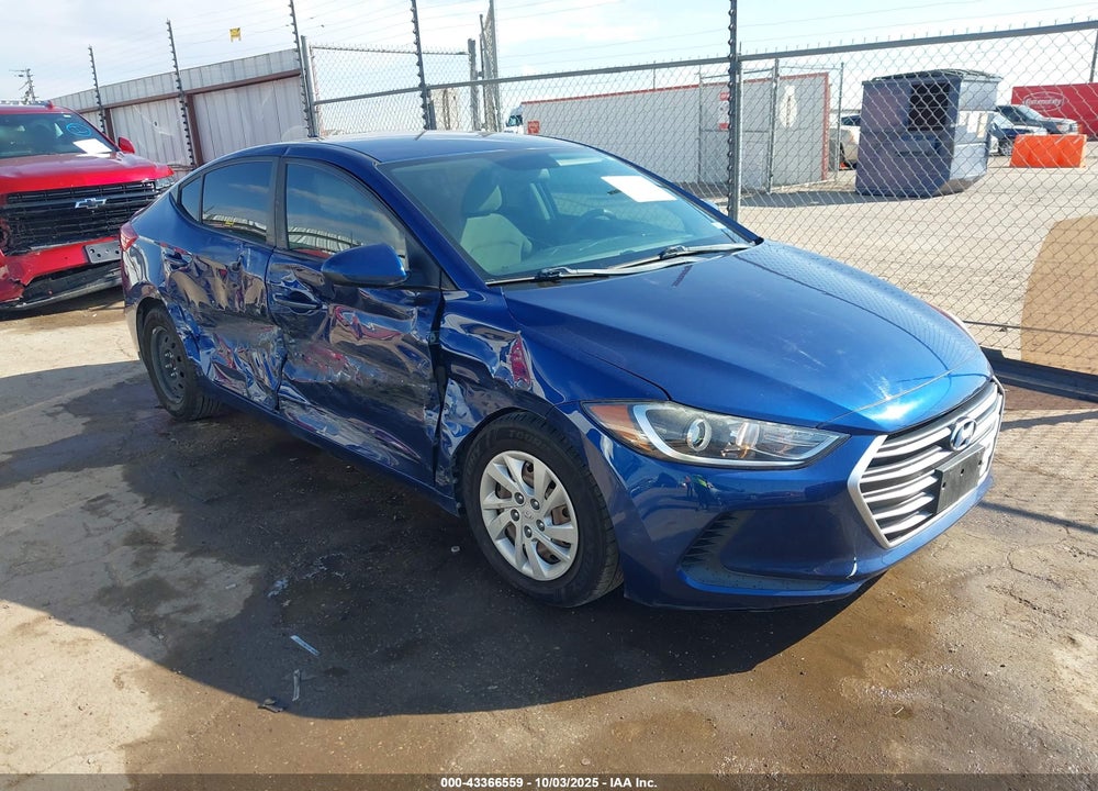 2018 HYUNDAI ELANTRA SE VIN: 5NPD74LF6JH357384