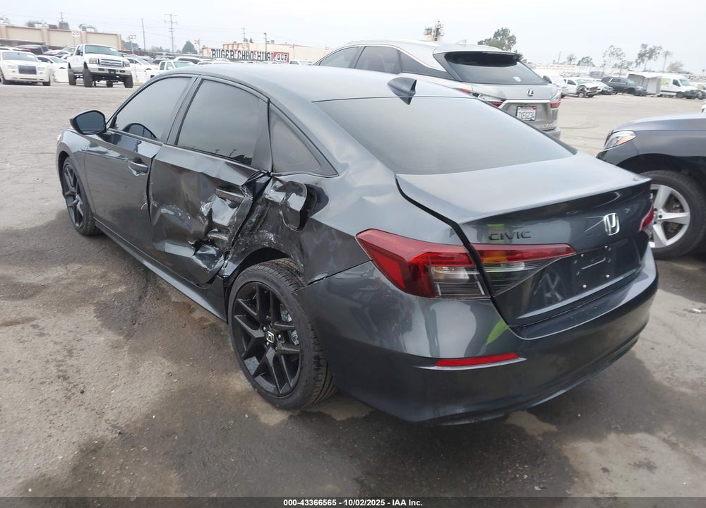 2026 HONDA CIVIC VIN: 2HGFE2F52TH506926