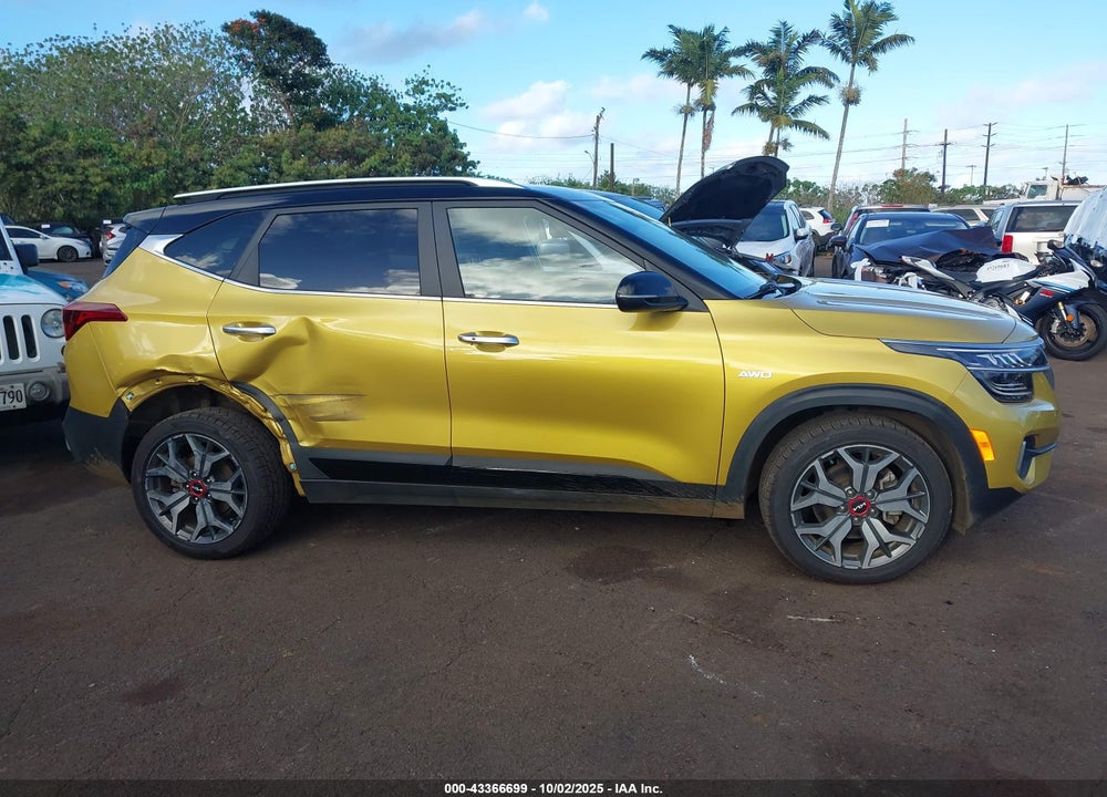 2022 KIA SELTOS SX TURBO VIN: KNDETCA20N7259665