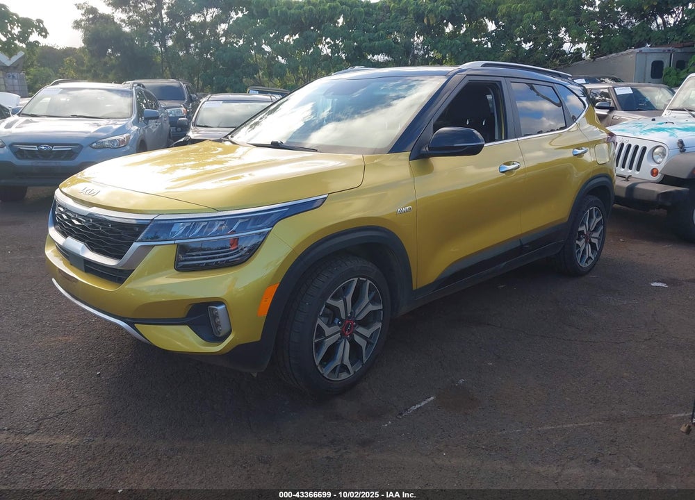 2022 KIA SELTOS SX TURBO VIN: KNDETCA20N7259665
