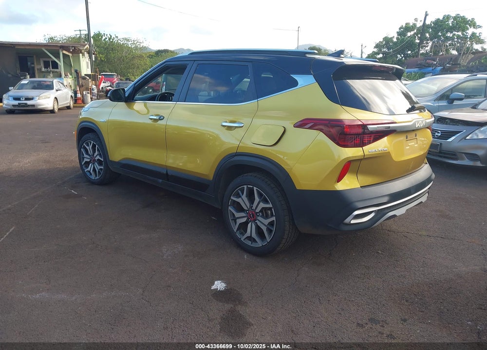 2022 KIA SELTOS SX TURBO VIN: KNDETCA20N7259665