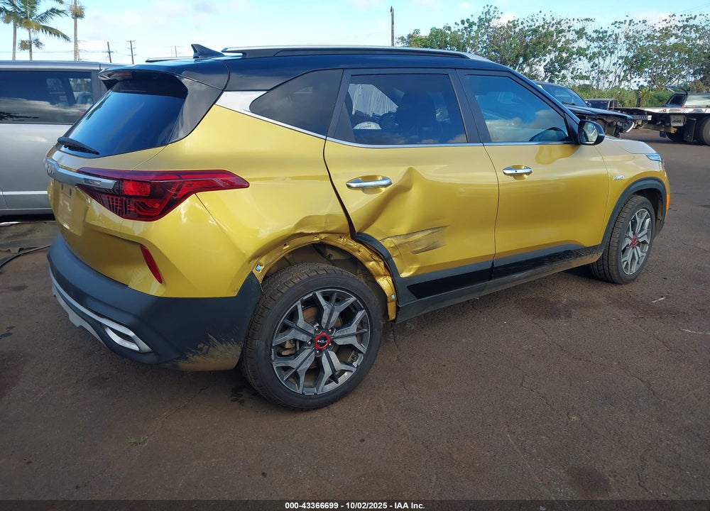 2022 KIA SELTOS SX TURBO VIN: KNDETCA20N7259665
