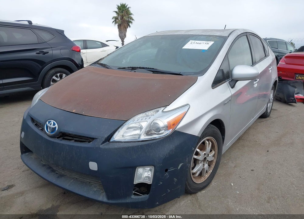 2010 TOYOTA PRIUS VIN: JTDKN3DUXA5015747