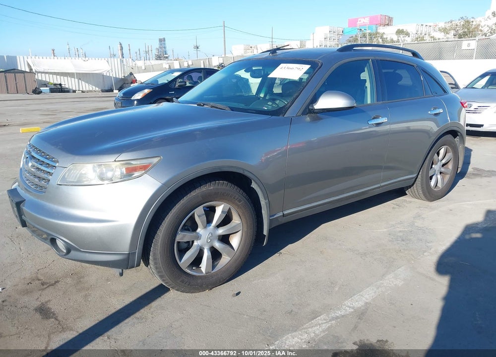 2005 INFINITI FX35 VIN: JNRAS08U25X103523