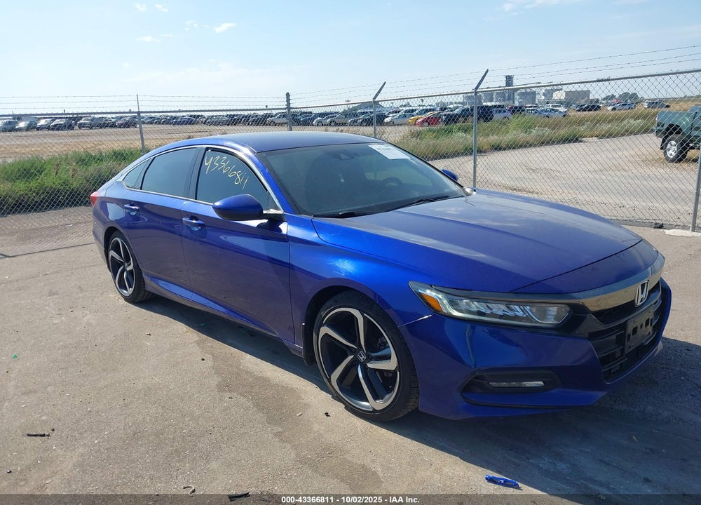 2018 HONDA ACCORD SPORT VIN: 1HGCV1F36JA040182