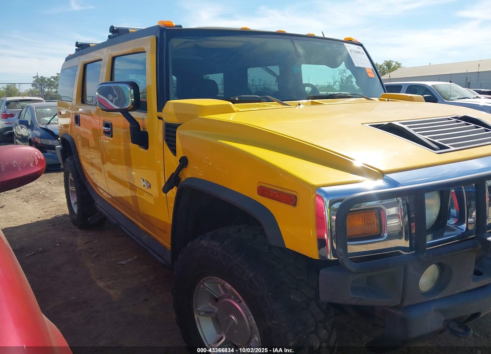 2003 HUMMER H2 VIN: 5GRGN23U93H146296