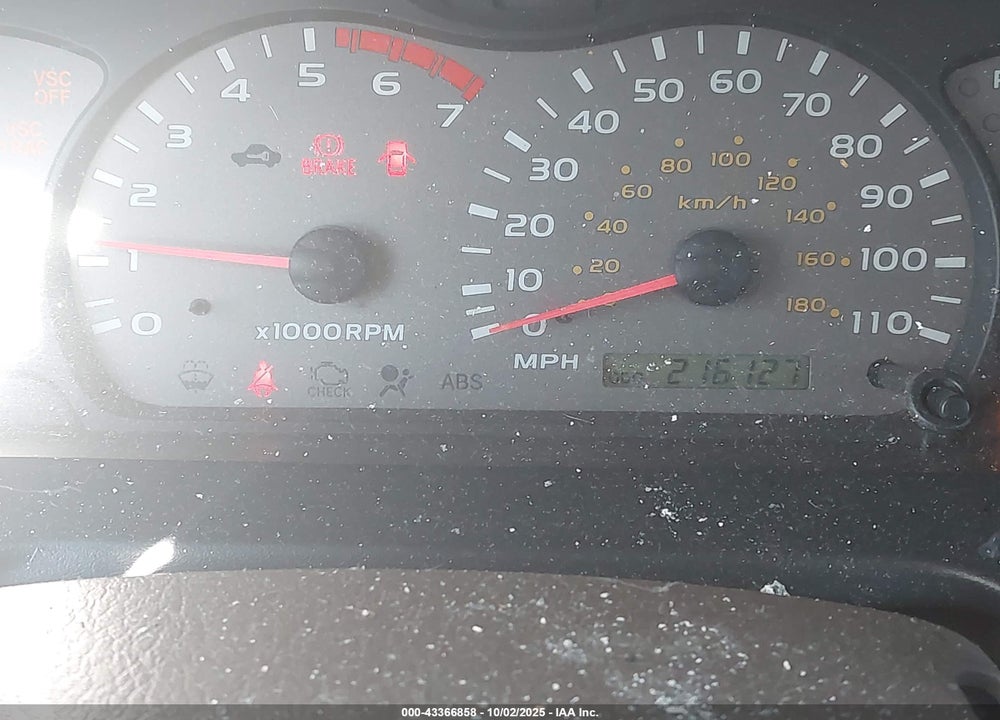 2002 TOYOTA SEQUOIA SR5 V8 VIN: 5TDBT44A72S059136