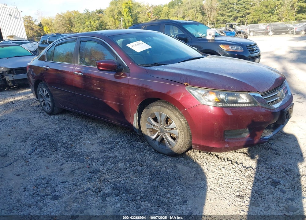 2013 HONDA ACCORD LX VIN: 1HGCR2F36DA099442