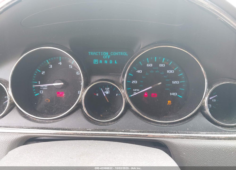 2013 BUICK ENCLAVE LEATHER VIN: 5GAKRCKD6DJ145769
