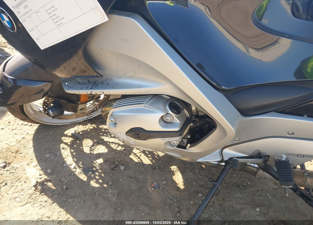 2009 BMW R1200 RT VIN: WB10388089ZT14592