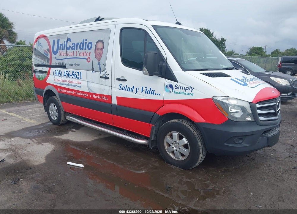 2015 MERCEDES-BENZ SPRINTER 2500 NORMAL ROOF VIN: WDZPE7DC5F5964313