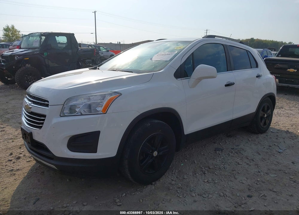 2015 CHEVROLET TRAX LT VIN: KL7CJLSB2FB062830