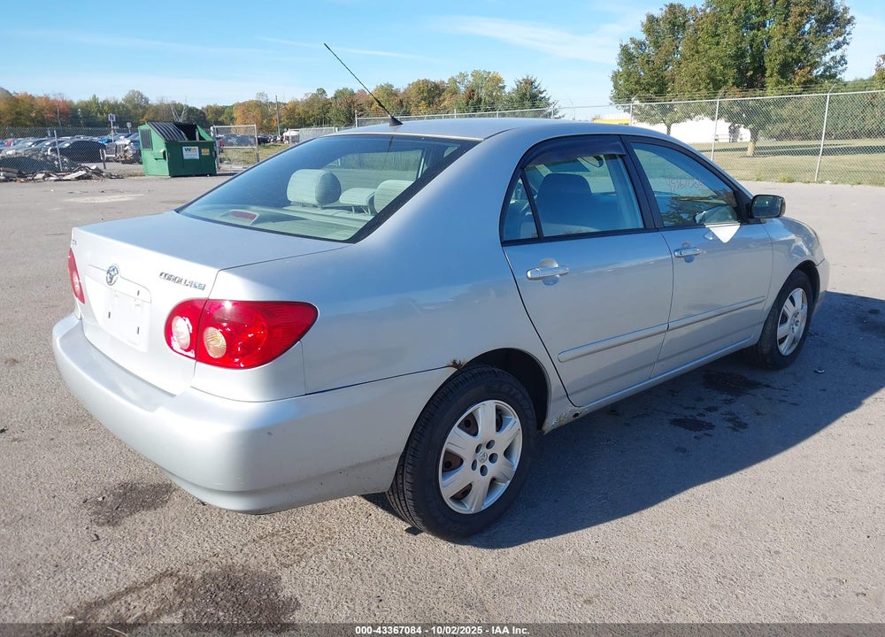 2006 TOYOTA COROLLA LE VIN: 2T1BR30E86C692051