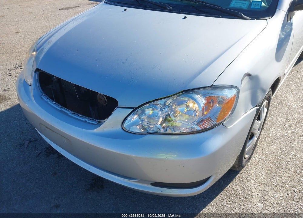 2006 TOYOTA COROLLA LE VIN: 2T1BR30E86C692051