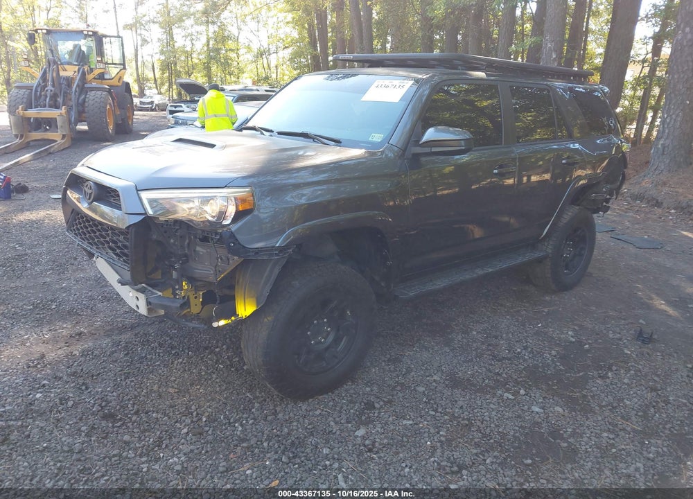2016 TOYOTA 4RUNNER TRAIL VIN: JTEBU5JR1G5307158