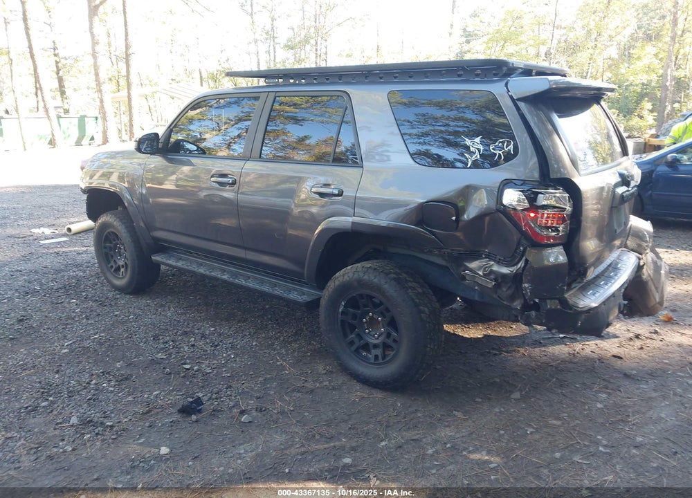 2016 TOYOTA 4RUNNER TRAIL VIN: JTEBU5JR1G5307158