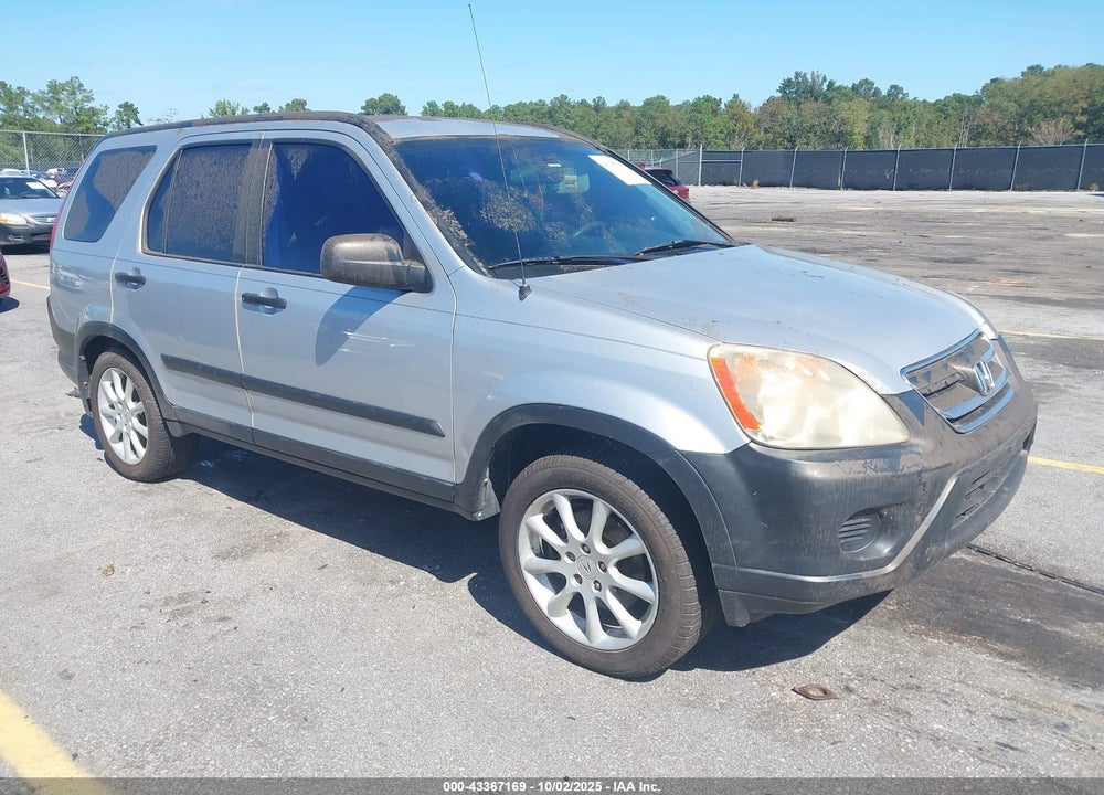 2005 HONDA CR-V LX VIN: SHSRD685X5U306168