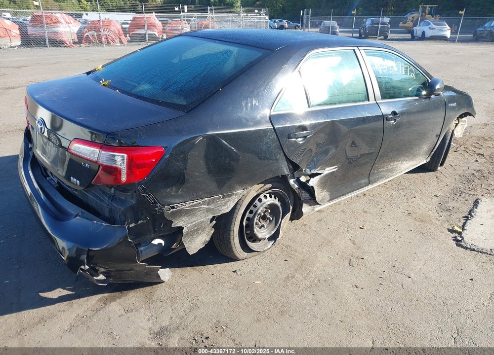 2012 TOYOTA CAMRY HYBRID VIN: 4T1BD1FKXCU024732
