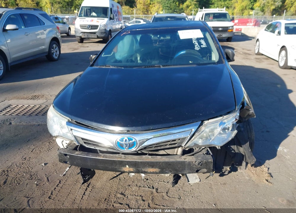 2012 TOYOTA CAMRY HYBRID VIN: 4T1BD1FKXCU024732