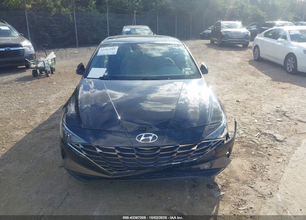 2021 HYUNDAI ELANTRA SEL VIN: 5NPLN4AG9MH020239